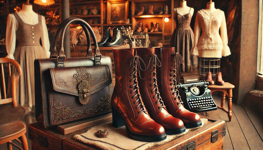 Les Indispensables du Dressing Vintage : Bottes et Sacs à Main